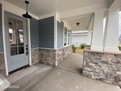 Large front porch
