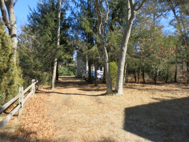 Nice distance between garage apartment and main house.