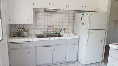 Kitchen sink and cabinets