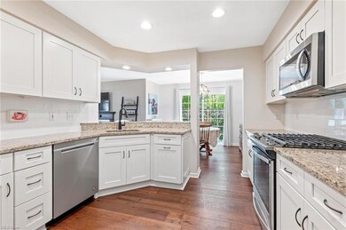 Kitchen was remodeled in 2019 with granite counter