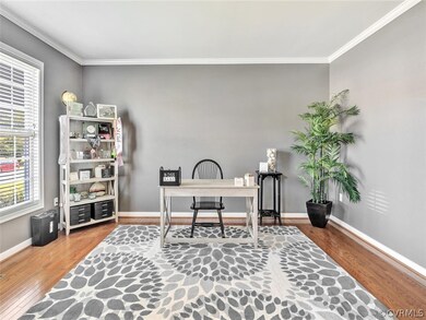 Current Office or Living Room, Freshly Painted & W