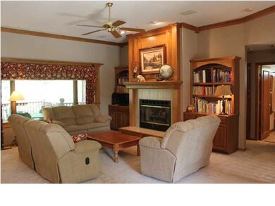 Spacious & Bright Living Room with WBFP (converted