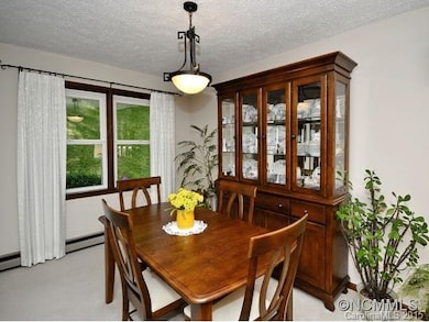 Open floor plan, dining area