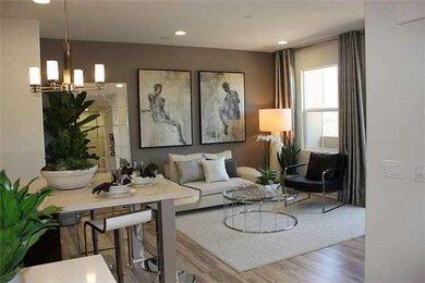 Model home living room