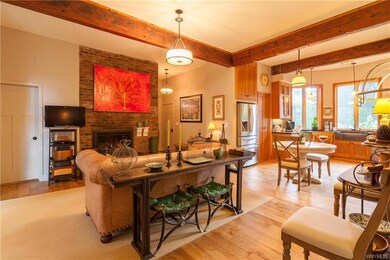 Family Room that is open w/ kitchen.