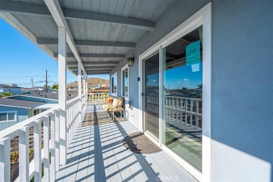 Upstairs deck offers a perfect spot to take in the coastal views.