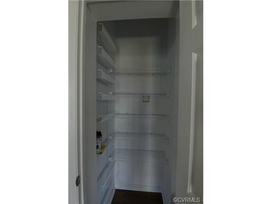 Large pantry in kitchen