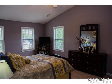 Master with vaulted ceiling