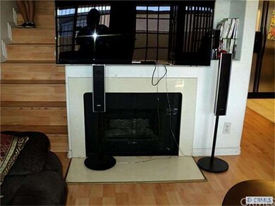 fireplace in living room