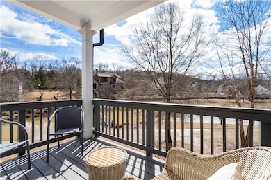 Sip your morning coffee on the back deck overlooking the lake