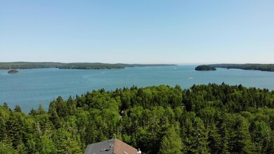 Disant views over the bay