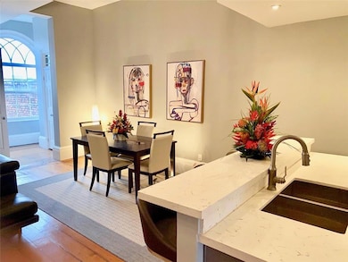 Bartop seating in the kitchen