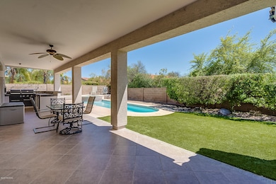 Inviting back yard