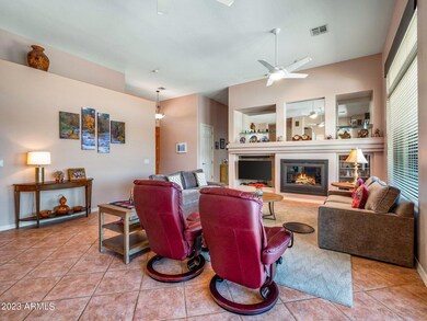 Great room from kitchen