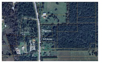 Shows the 5.0 Acres plus the additional 4.0 next door