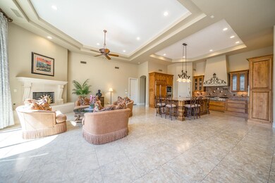 Family Room and Kitchen