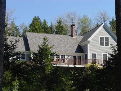 Exterior Back. Enjoy the large deck...