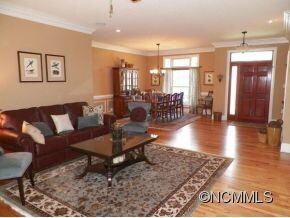 Llving Room, Hardwood Floors
