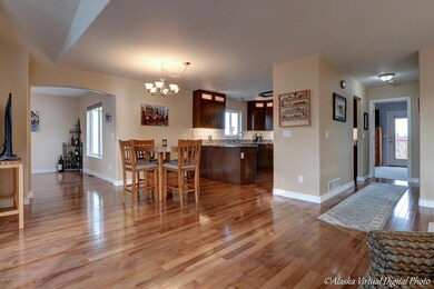 Kitchen w/Hickory Flooring
