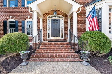 Exterior view entry to home