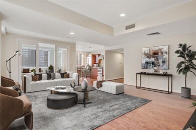 Here’s another perspective of the spacious living