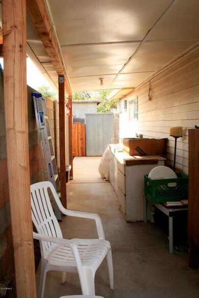 Back patio