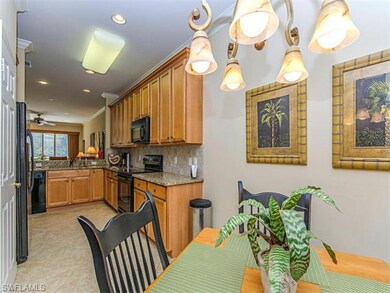 Separate breakfast area.