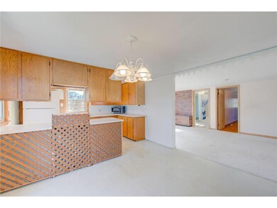 Dining area located right off of the kitchen.