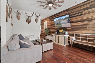 TV and mount in the living room can convey