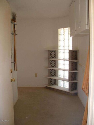 STORAGE OFF BACK PATIO