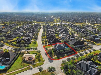 One of many play areas located just across the street. No neighbors to the west. Lake with walking trails just steps away.