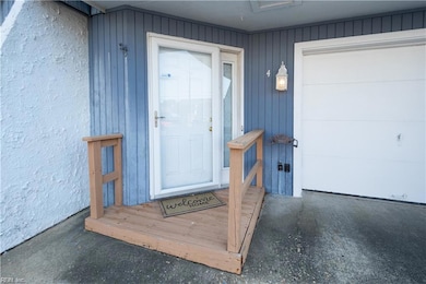 Entrance ..Storm door as well