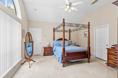 The primary suite. Large enough to fit a king size