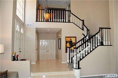 Entrance with marble floor