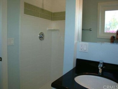 Bathroom with Tiled floor, New shower surround & v