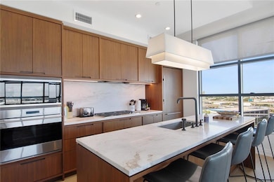 Chef's Kitchen with Top-Tier Appliances, Custom Wa