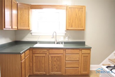 Updated kitchen complete with appliances.