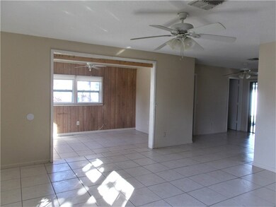 Large living area...view of den/office