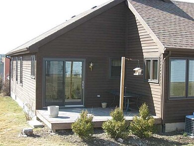 Patio/Deck. Private rear deck located off of the k