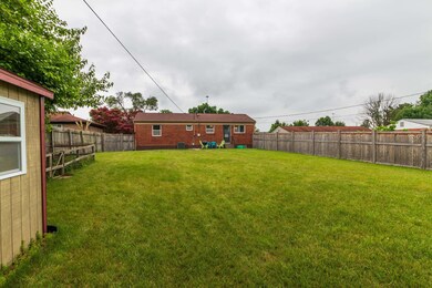 Fenced yard