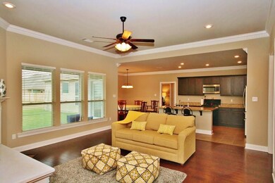 Family room, kitchen, breakfast room