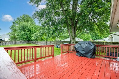 Large deck for entertaining