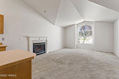 Living Area w/ Fireplace