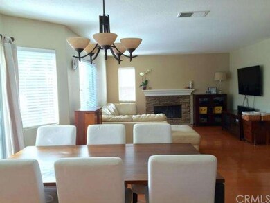 Dining Area and Family Room w gas and wood burning