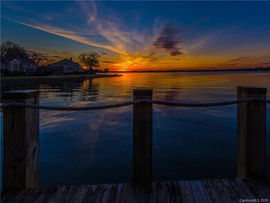 Sunset on the boardwalk.