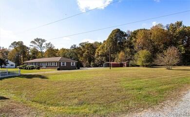 Front yard view to the home