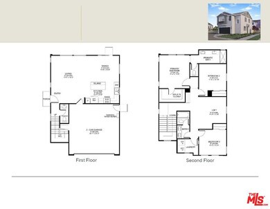 Rendered floor plan used for representational purp