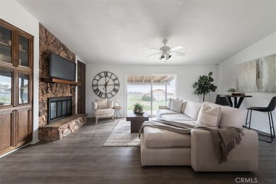 Living space with area for games or snacks on movie night