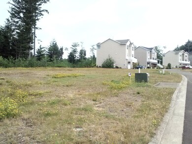 View of lot looking East