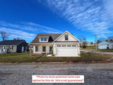 Photo to show potential home option for this site. Info not guaranteed.
